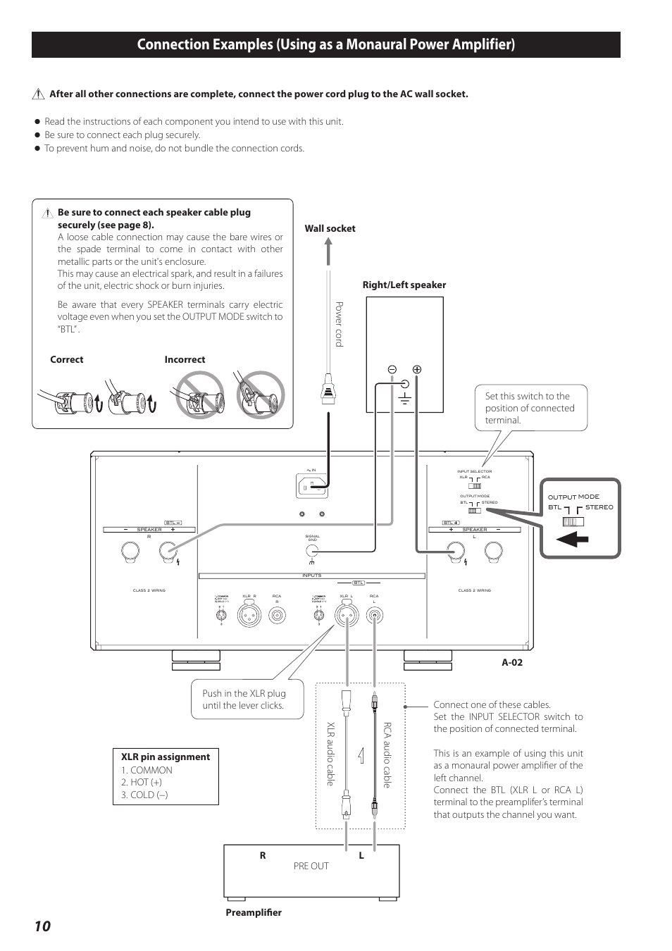 Teac A-02 User Manual | Page 10 / 36