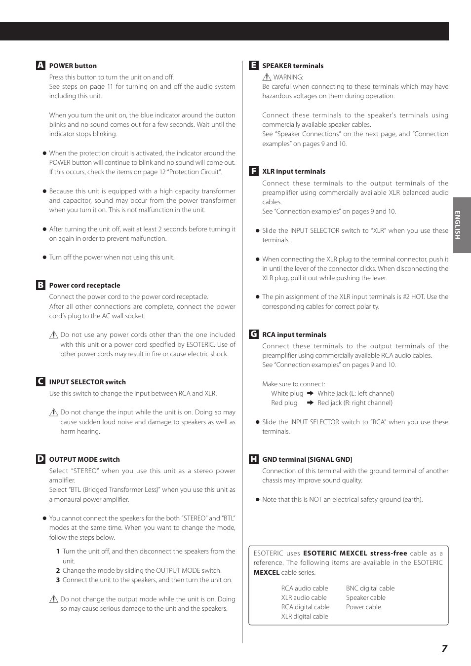 Teac A-02 User Manual | Page 7 / 36