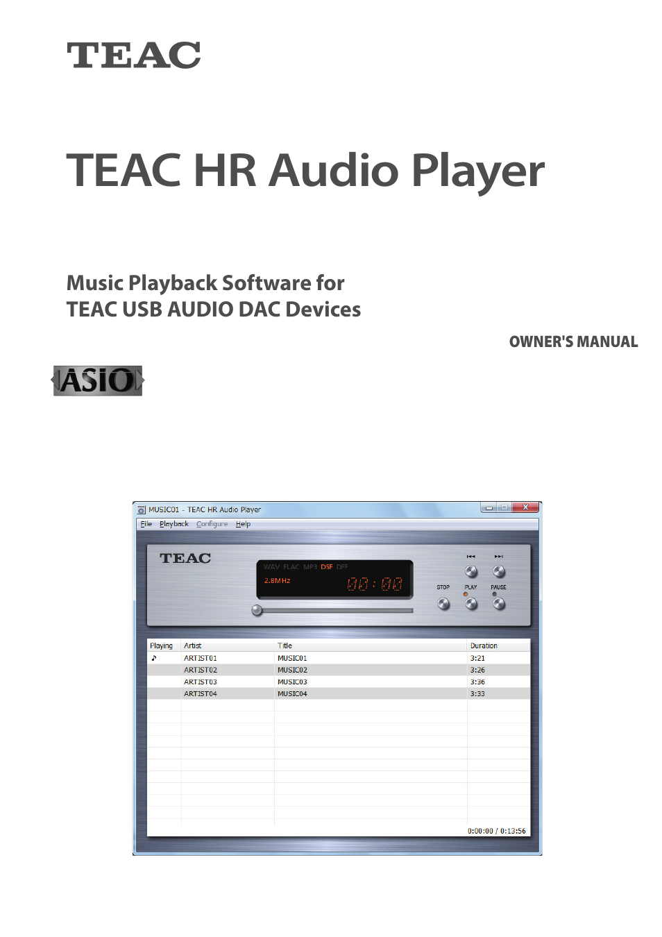 Teac HR V.2 User Manual | 12 pages