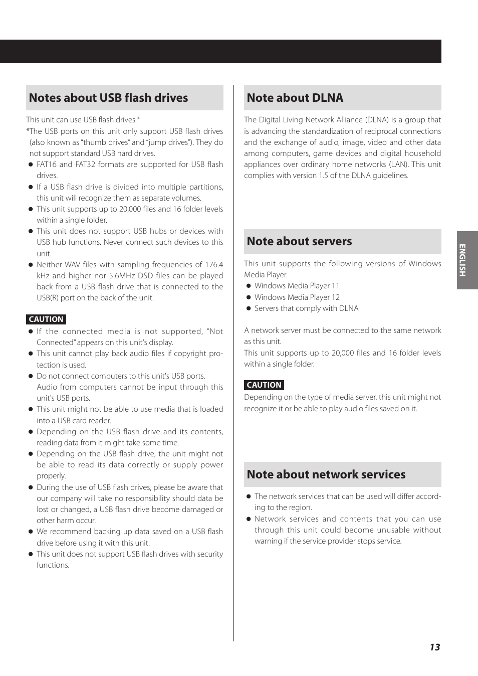 Teac CD-P800NT-B User Manual | Page 13 / 160