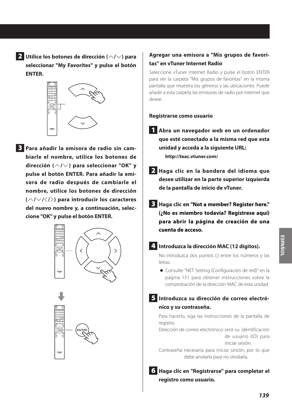 Teac CD-P800NT-B User Manual | Page 139 / 160