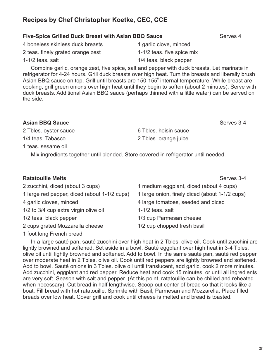 Char-Broil LP Gas Grill User Manual | Page 27 / 32