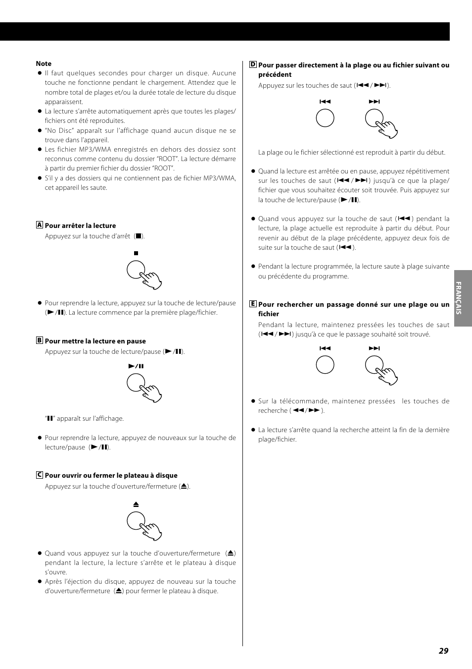 Teac PD-H600 User Manual | Page 29 / 52