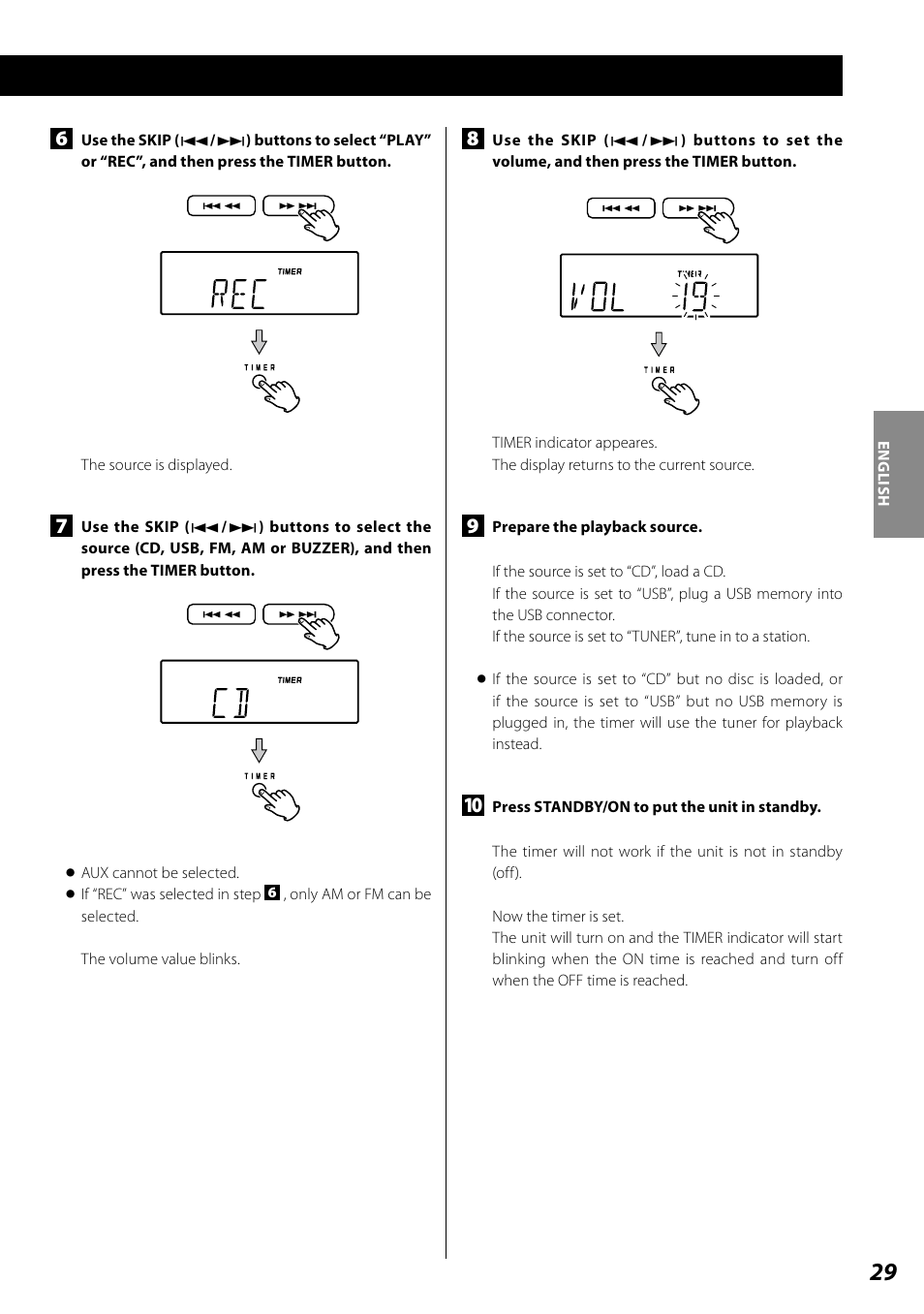 Specifications | Teac SL-D920 User Manual | Page 29 / 88