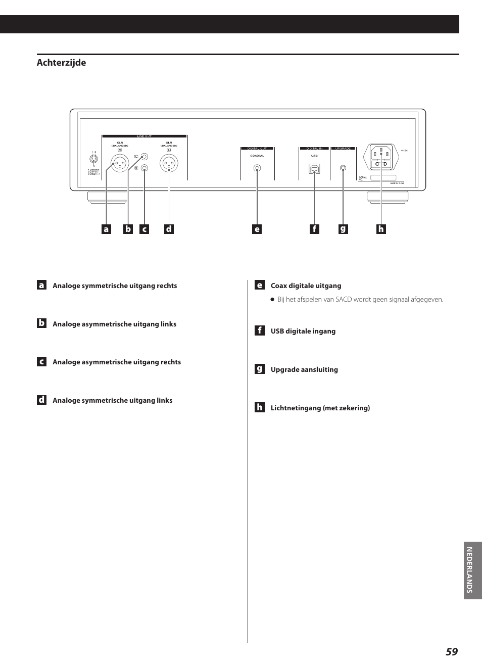 Teac CD-2000 User Manual | Page 59 / 64