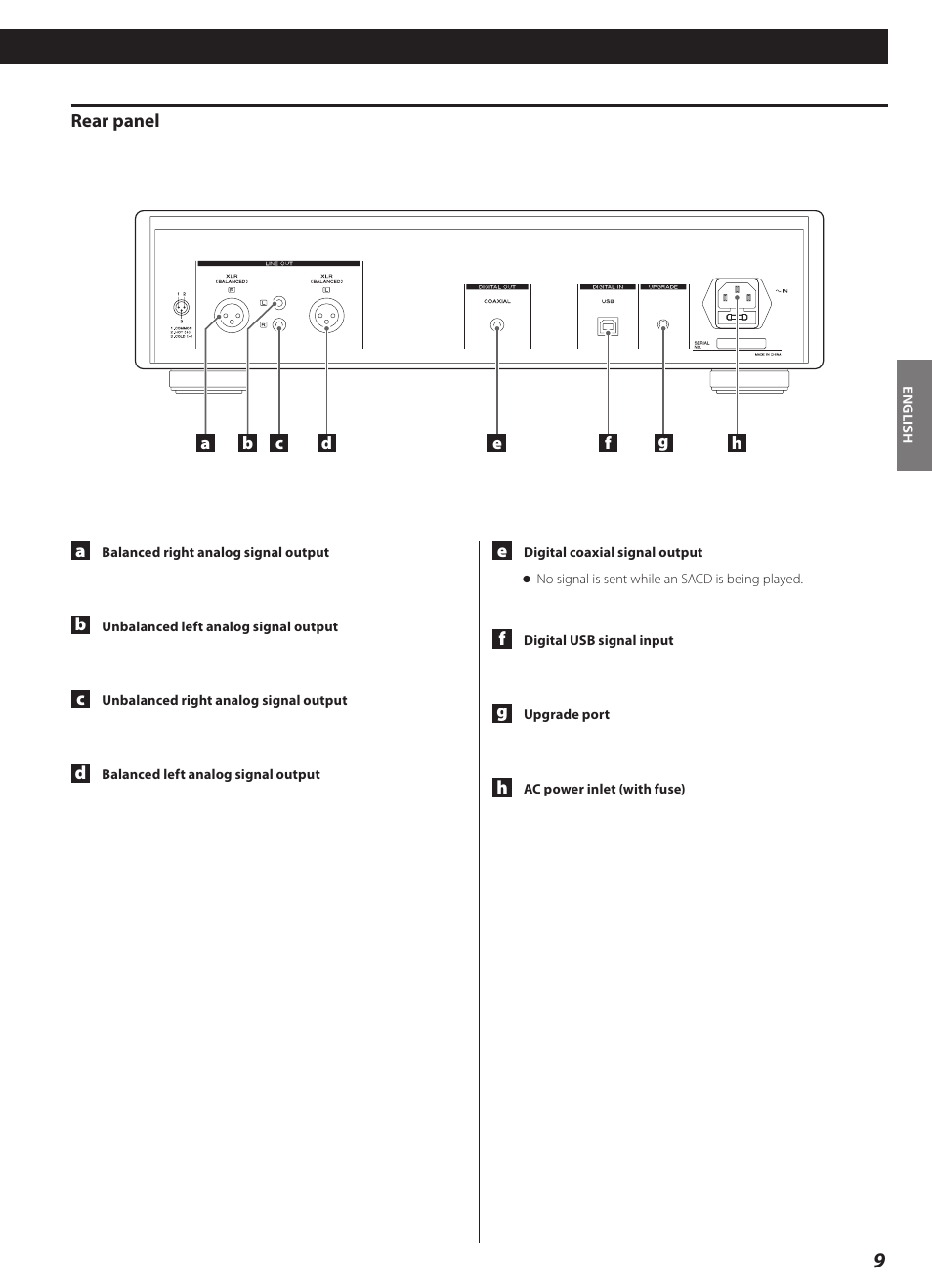 Teac CD-2000 User Manual | Page 9 / 64