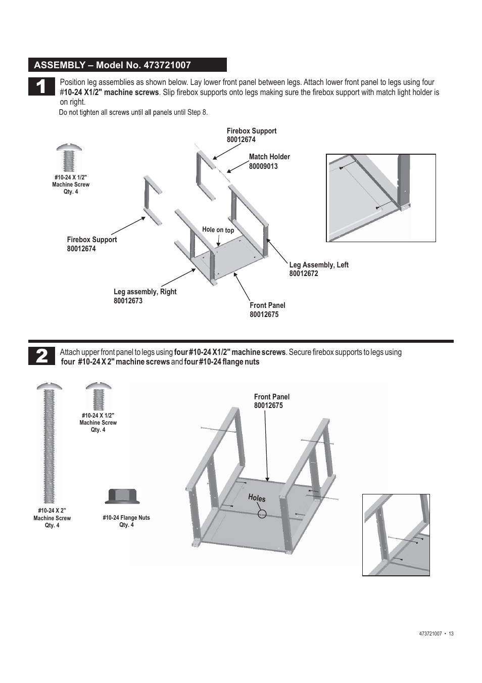 Char-Broil TRADITIONS 473721007 User Manual | Page 13 / 28