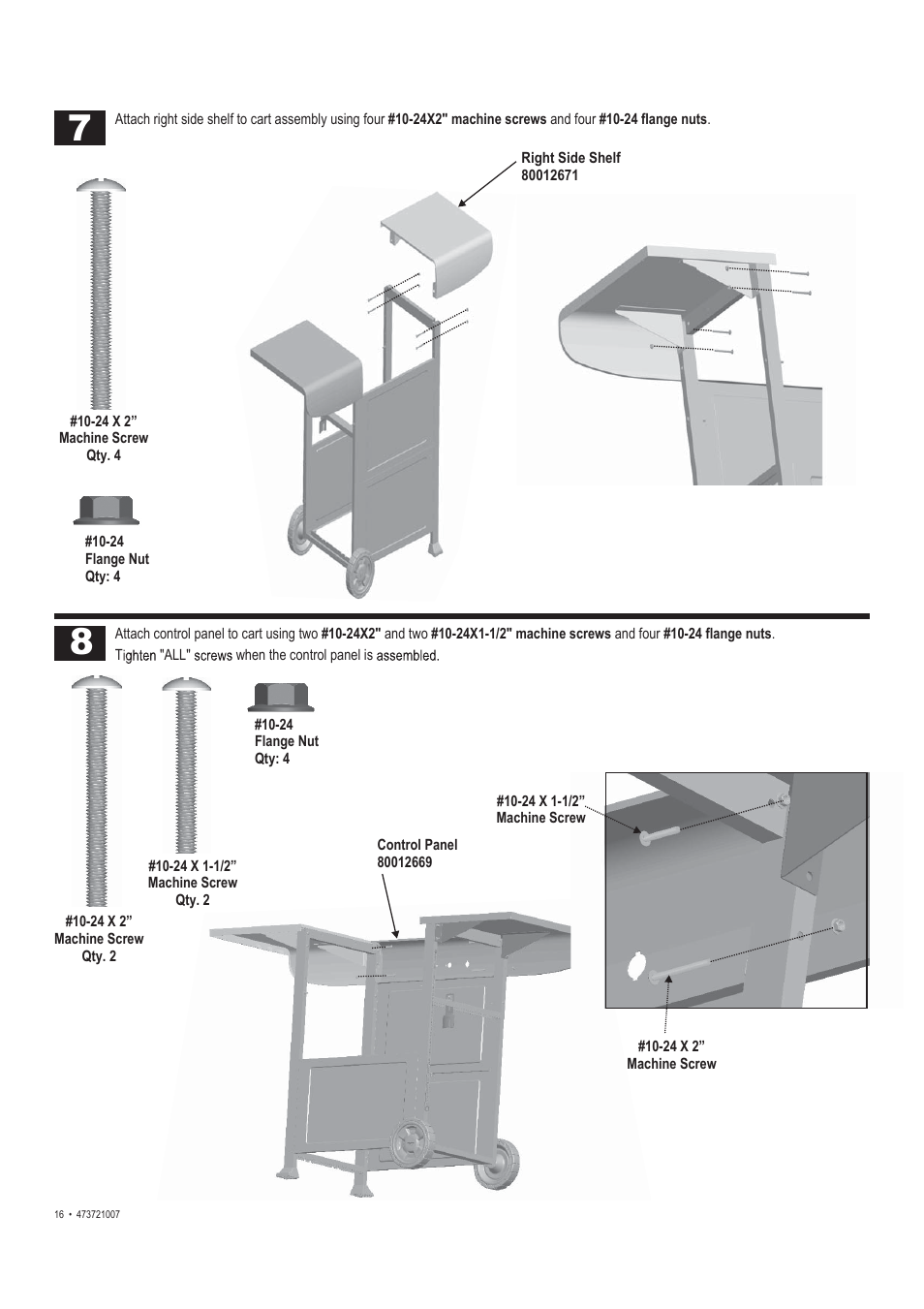 Char-Broil TRADITIONS 473721007 User Manual | Page 16 / 28