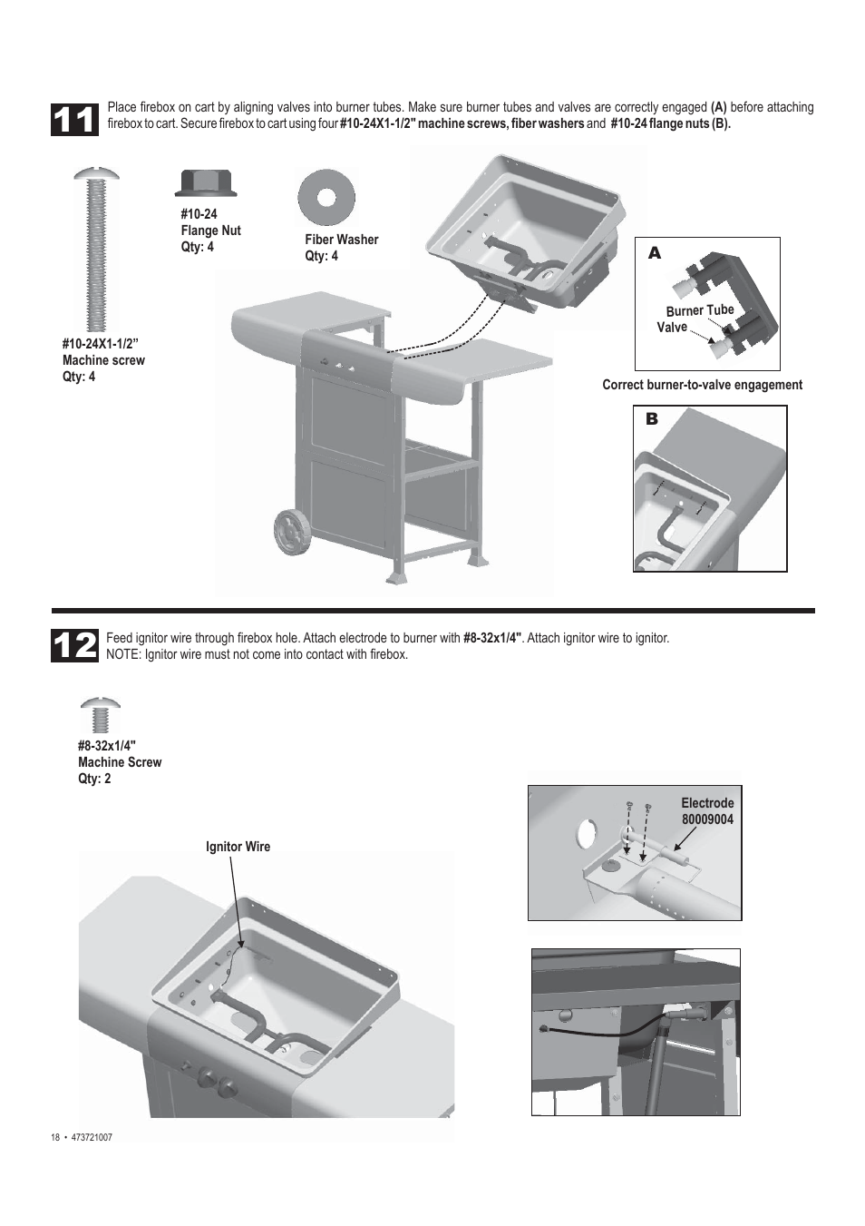 Char-Broil TRADITIONS 473721007 User Manual | Page 18 / 28