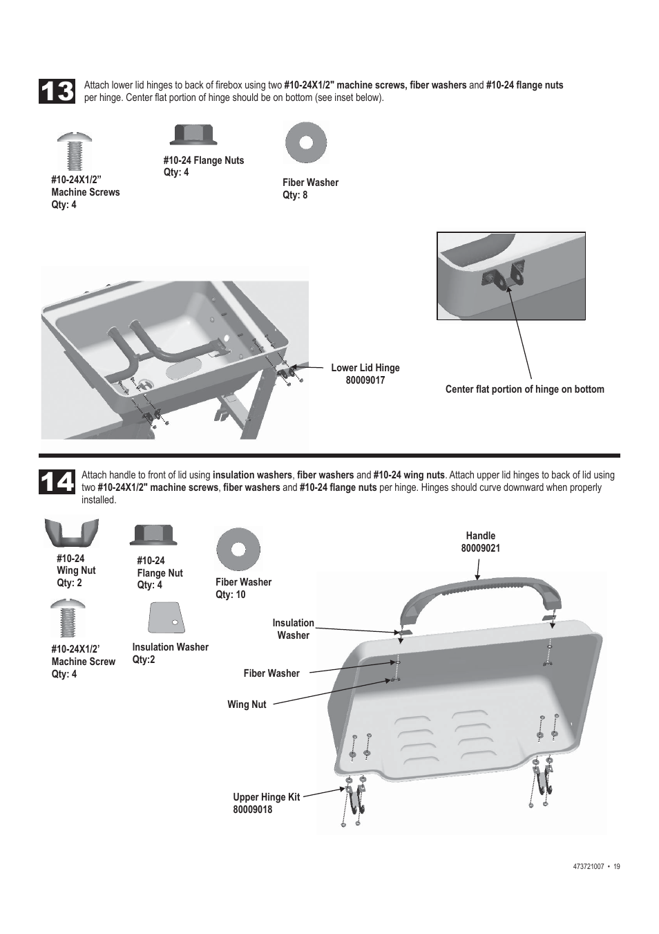 Char-Broil TRADITIONS 473721007 User Manual | Page 19 / 28