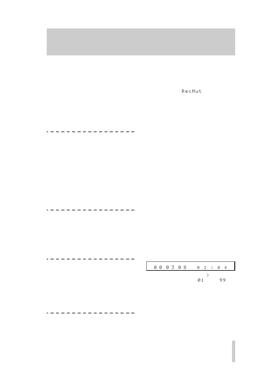 17] rec mute key, 18] shuttle wheel, 19] data dial | 2 - parts of the tape deck | Teac DA-40 User Manual | Page 13 / 34