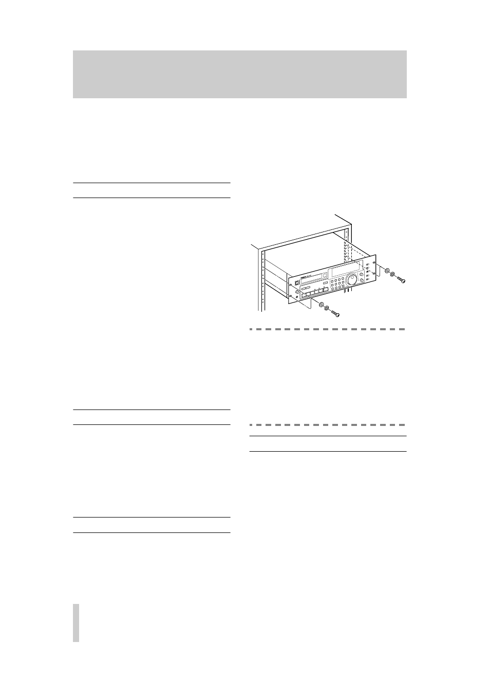 1 - introduction to the da-40, 1 features, 2 unpacking and inspection | 3 installation of the tape deck, 4 about dat cassettes | Teac DA-40 User Manual | Page 6 / 34