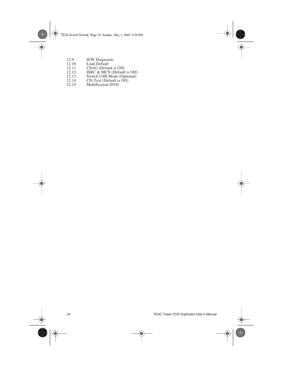 Teac DVW-D13A User Manual | Page 32 / 40