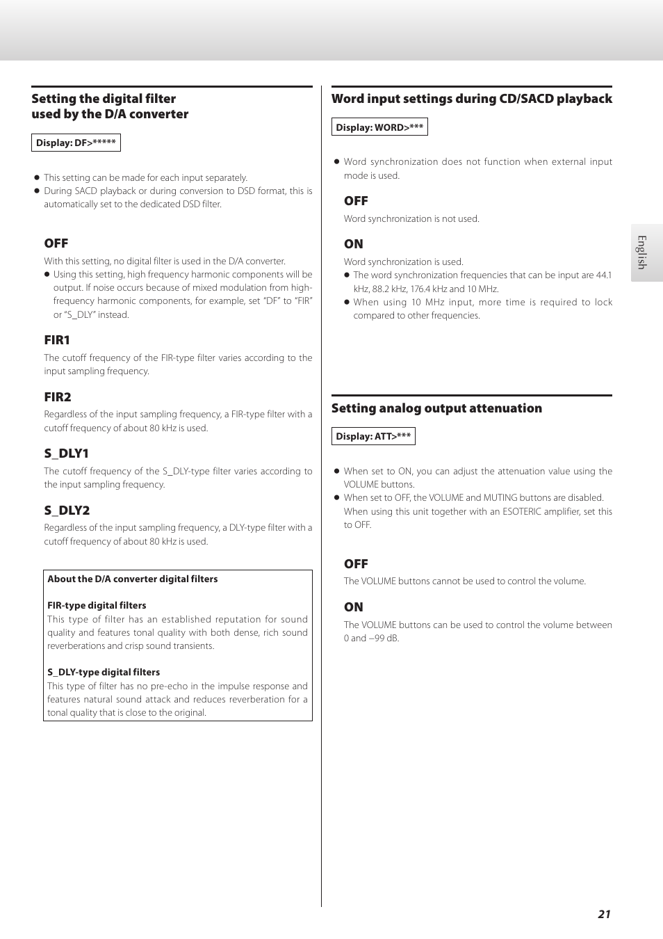 Teac K-01 User Manual | Page 21 / 76