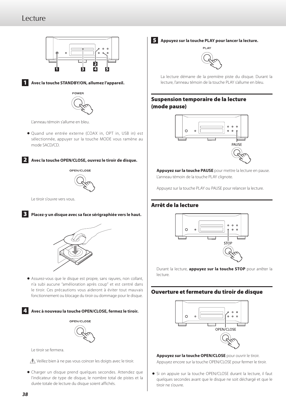 Lecture | Teac K-01 User Manual | Page 38 / 76