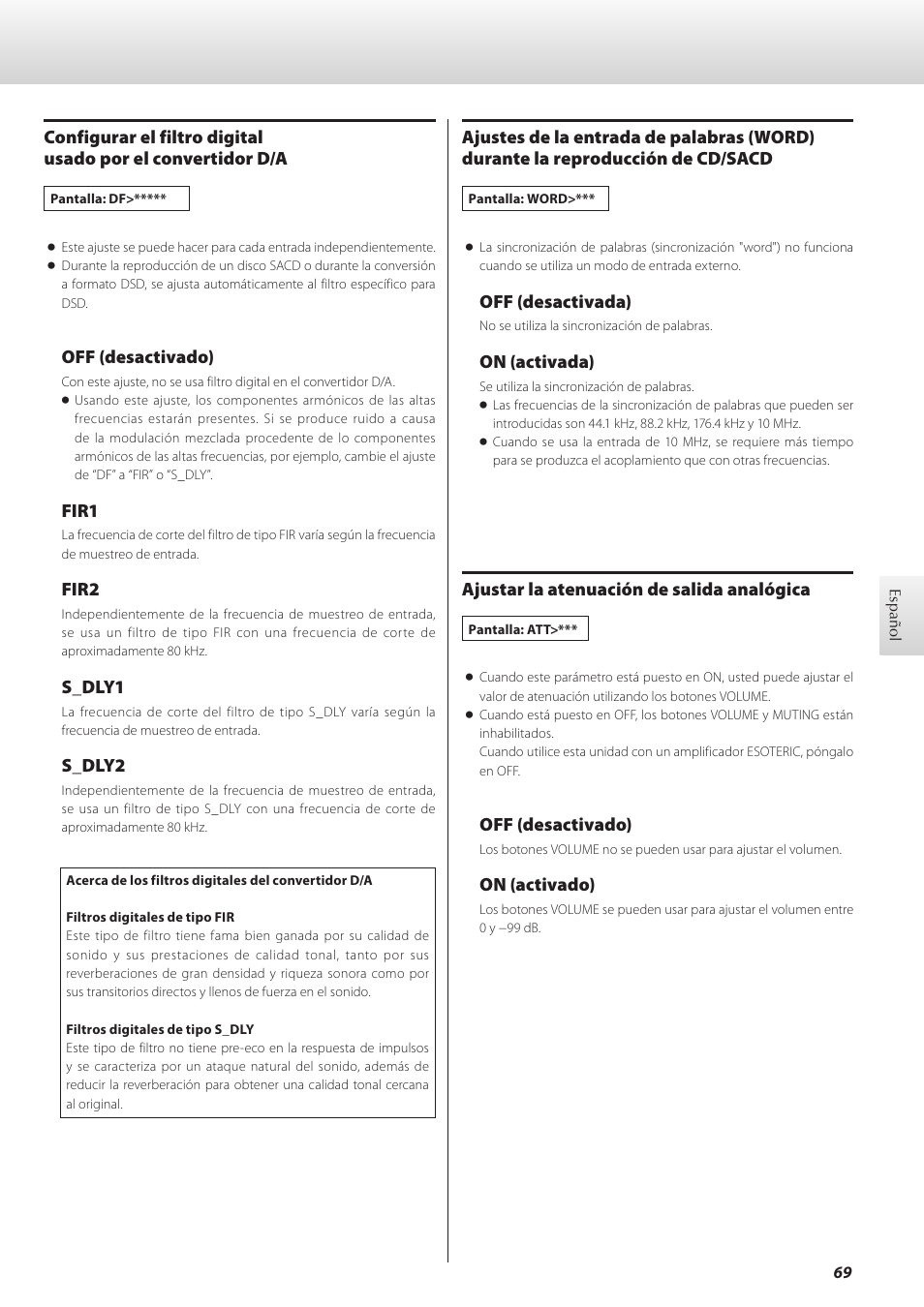 Teac K-01 User Manual | Page 69 / 76