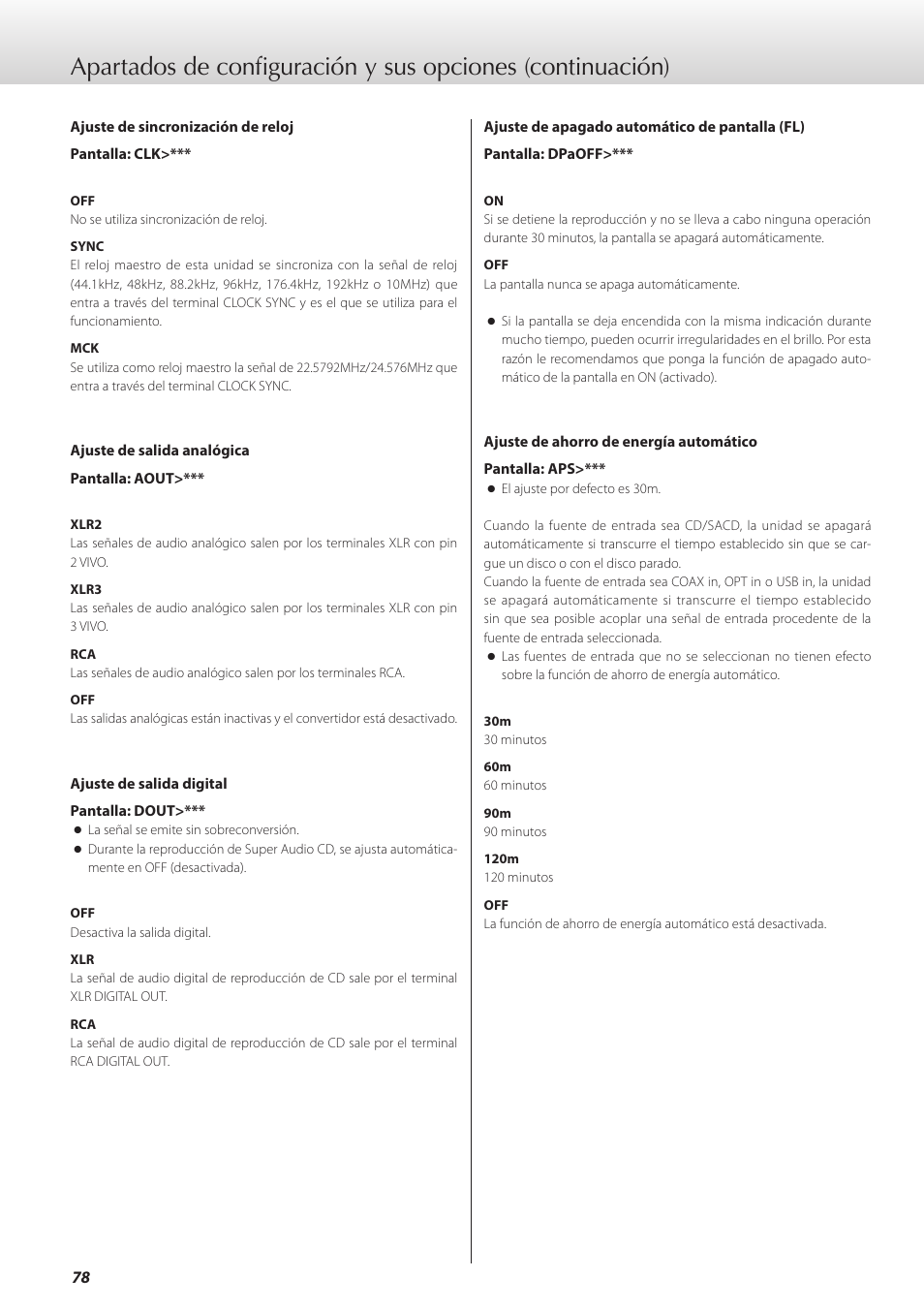 Teac K-01X User Manual | Page 78 / 84