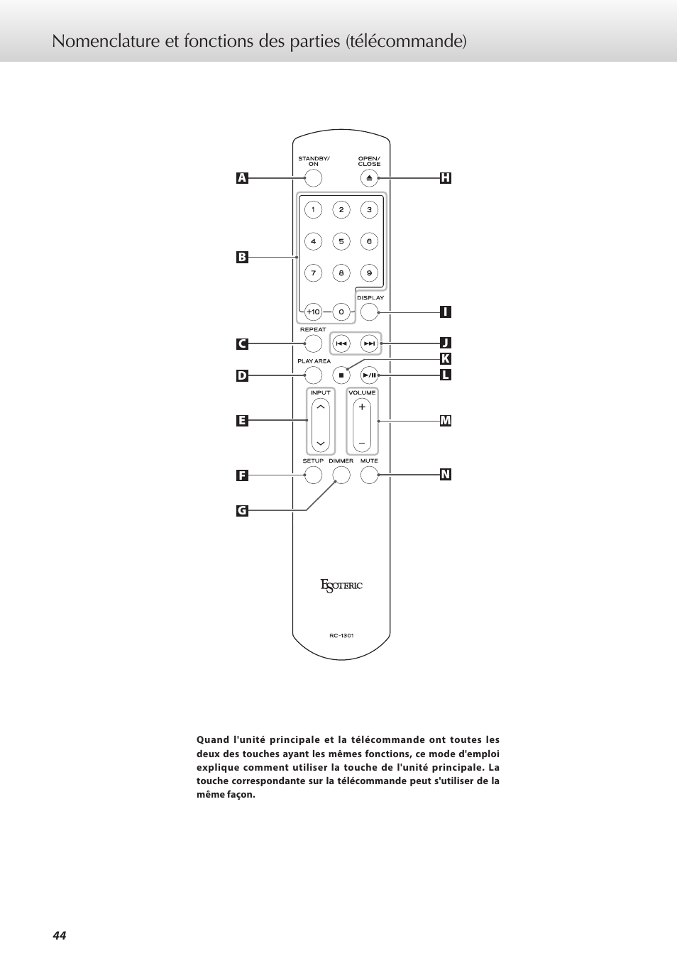 Teac K-07 User Manual | Page 44 / 96