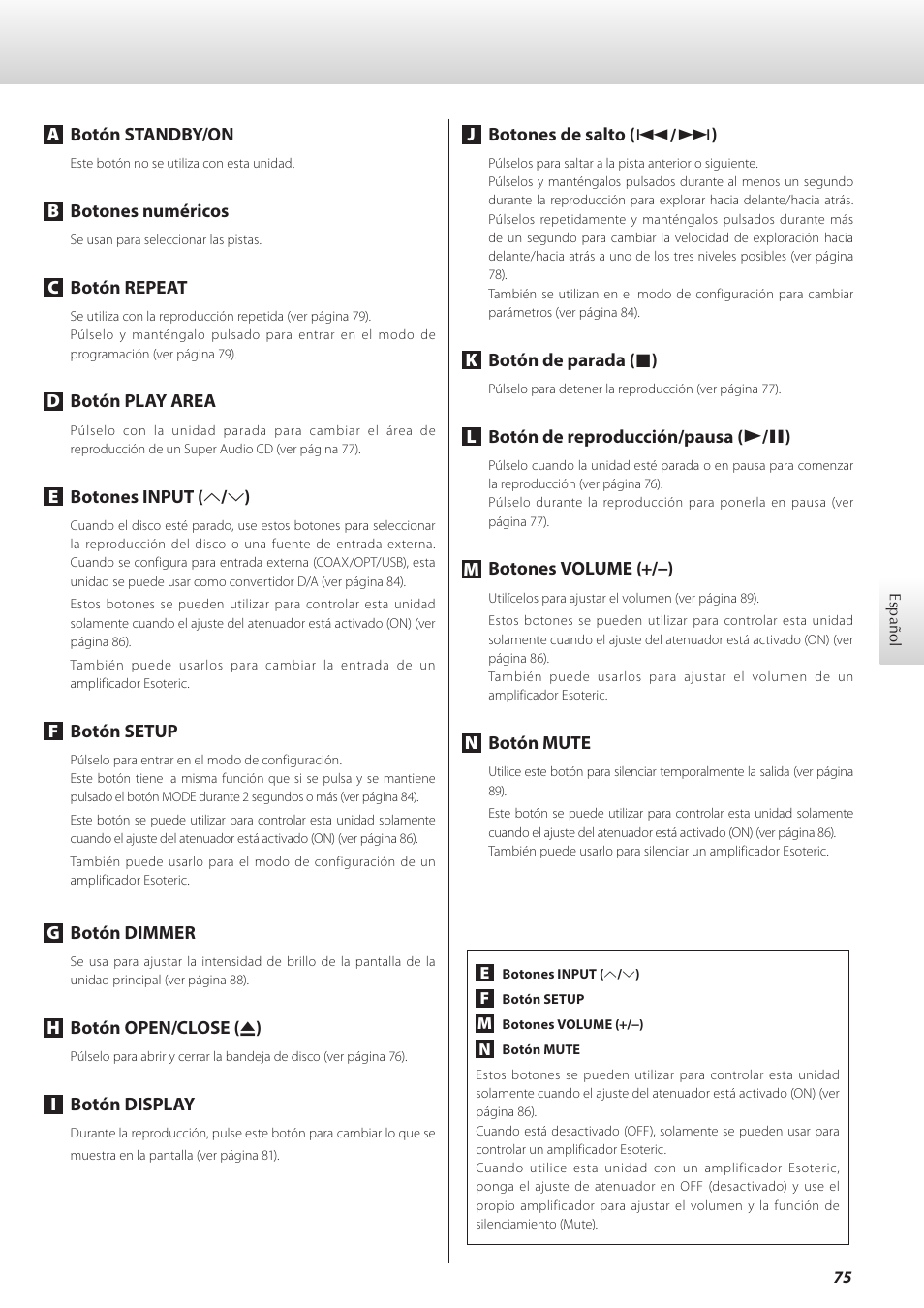 Teac K-07 User Manual | Page 75 / 96