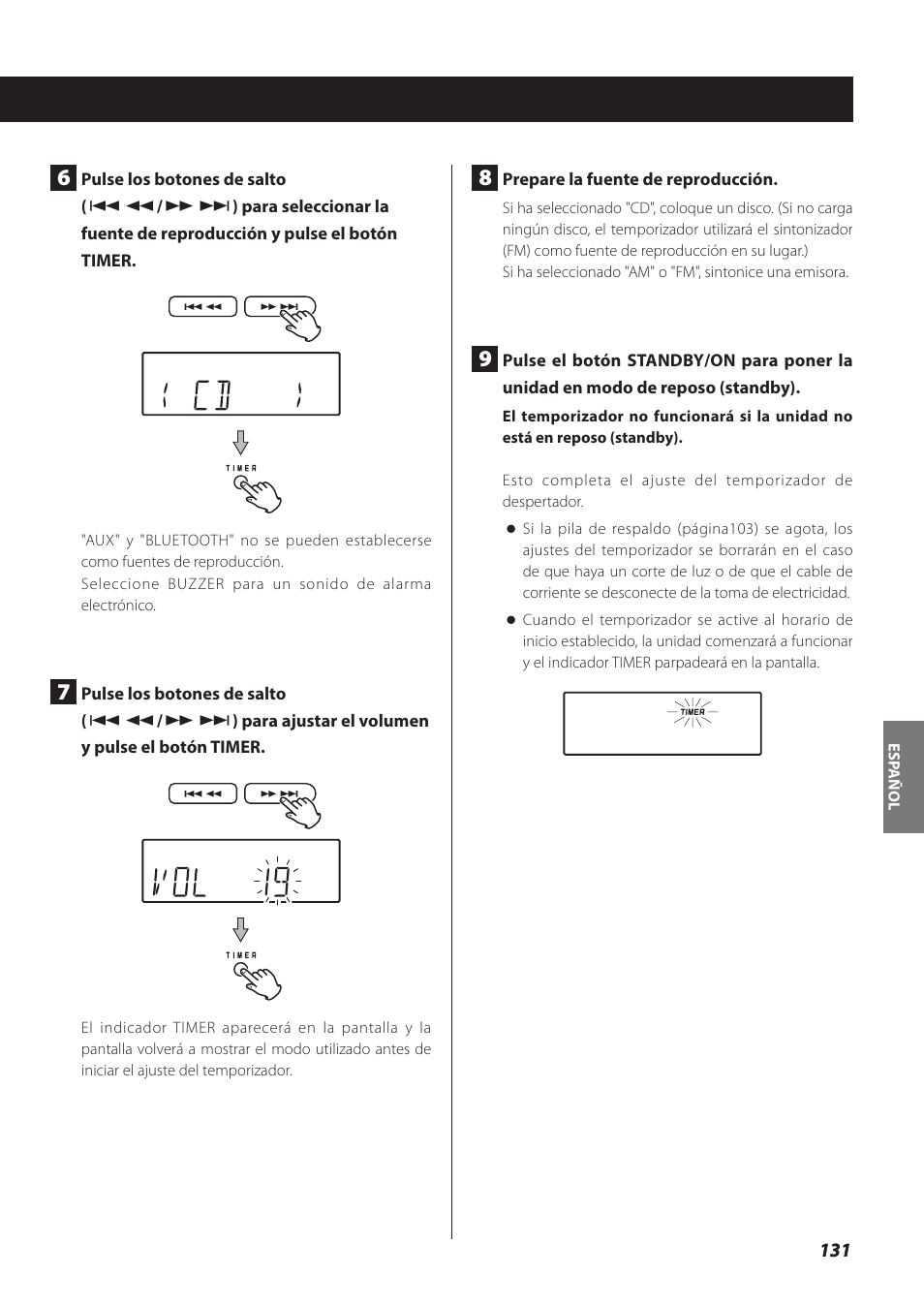 Teac SL-D930 User Manual | Page 131 / 140