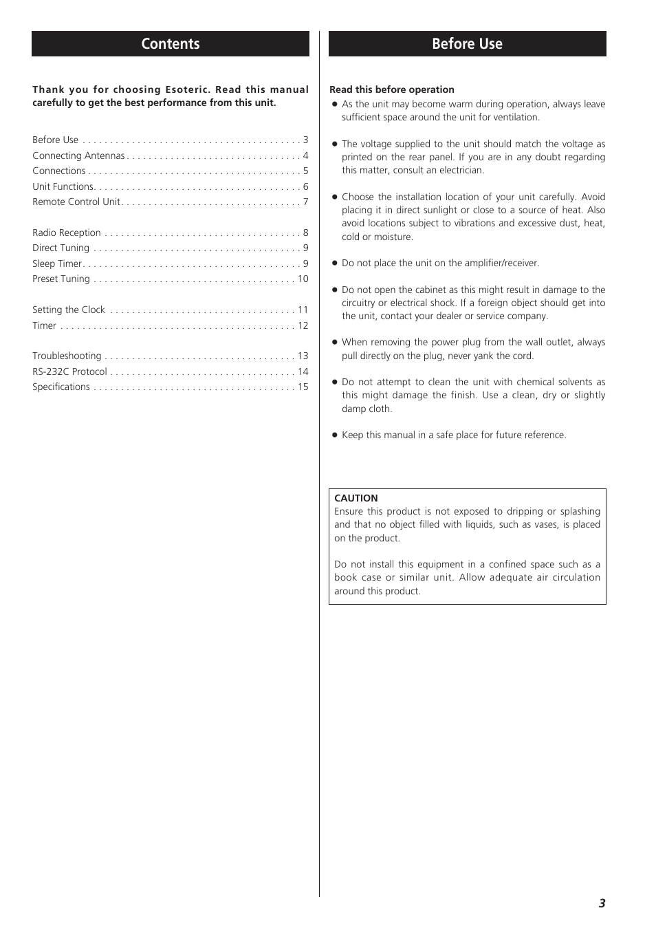 Teac T-R680RS User Manual | Page 3 / 16