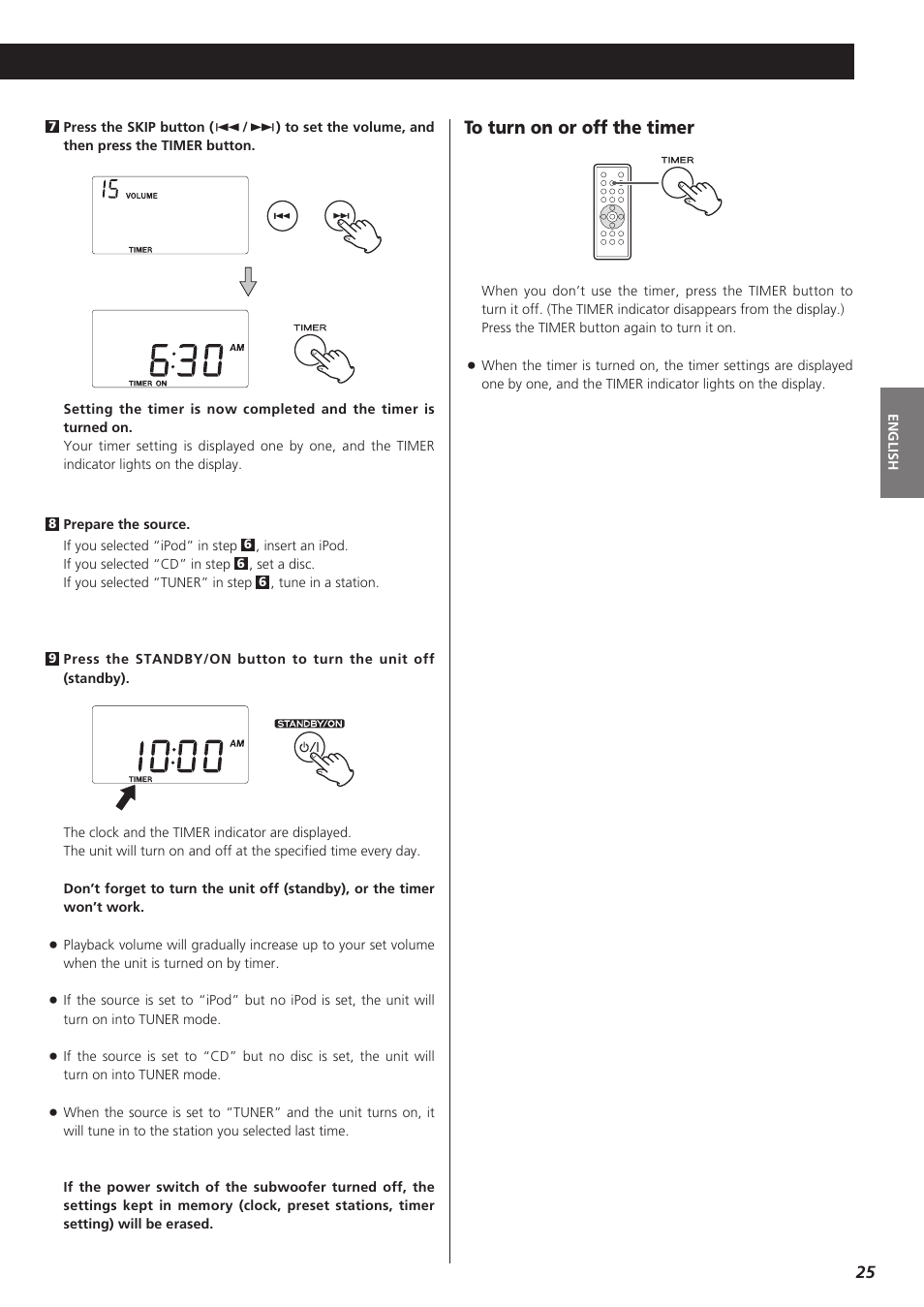 Teac MC-DX32I User Manual | Page 25 / 76