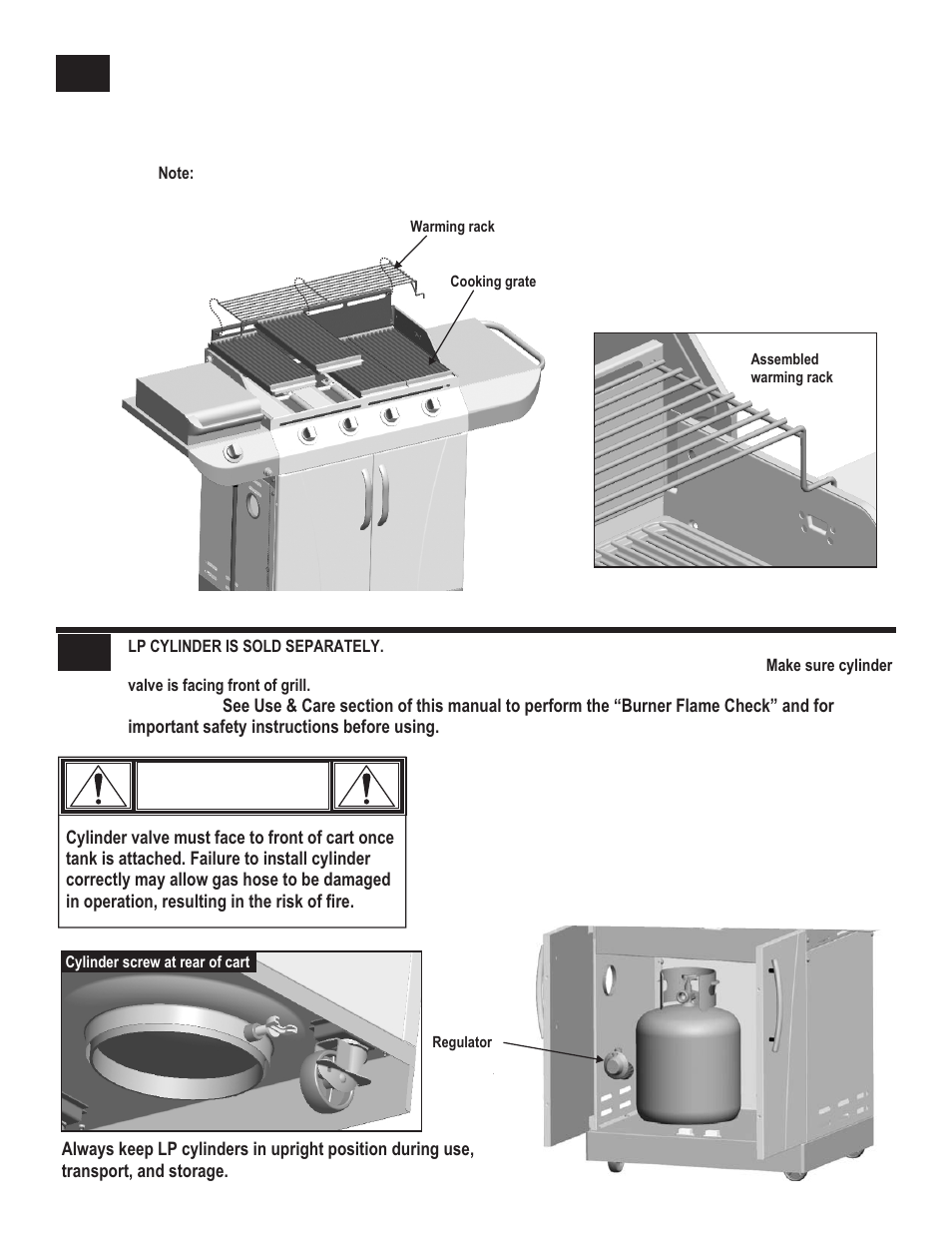 Caution | Char-Broil 463248208 User Manual | Page 25 / 32