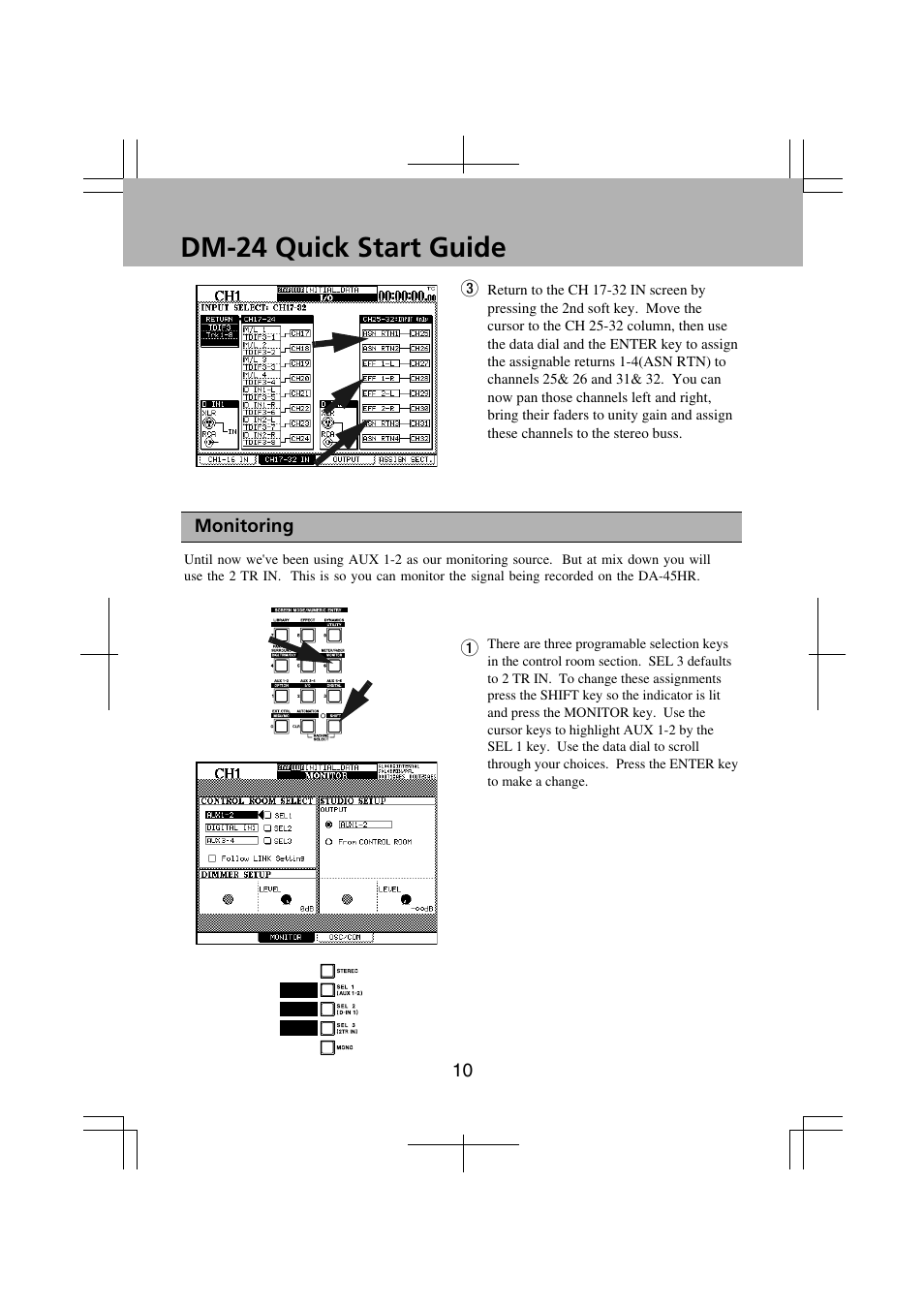 Dm-24 quick start guide | Teac DM-24 Quick Start User Manual | Page 10 / 16