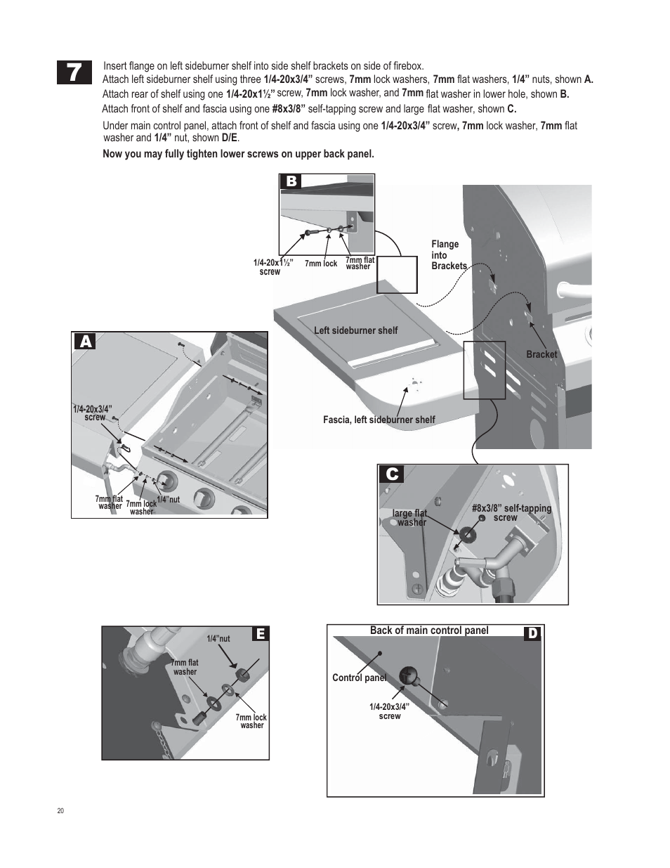 Char-Broil 463270311 User Manual | Page 20 / 32