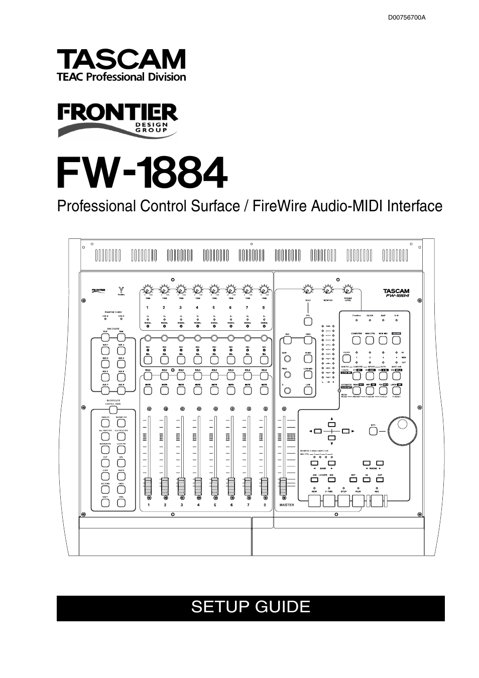 Teac FW-1884 Setup Guide User Manual | 16 pages