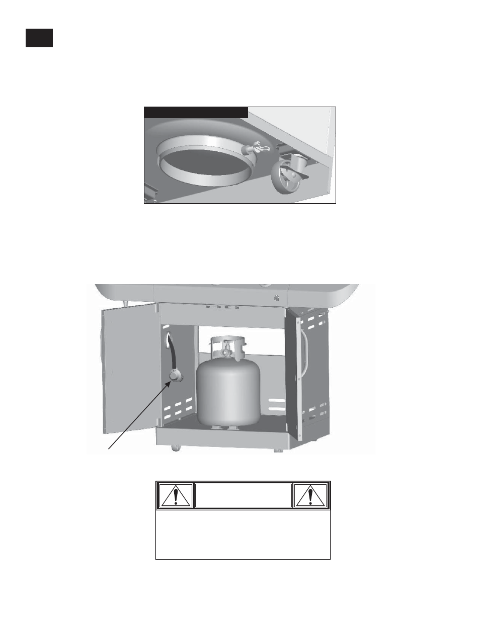 Caution | Char-Broil 415.9011211 User Manual | Page 24 / 32