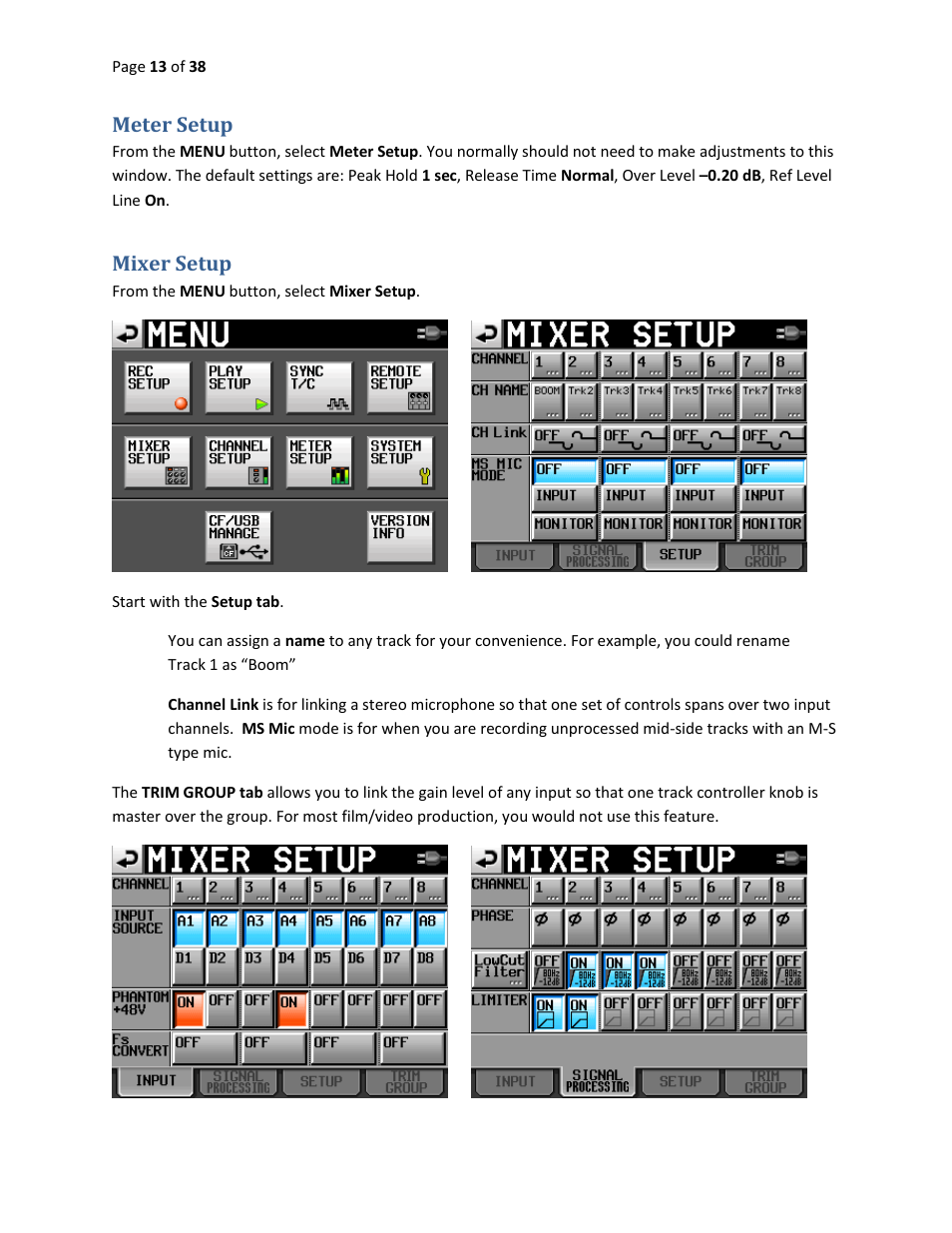 Teac HS-P82 Quick Start Guide User Manual | Page 13 / 38