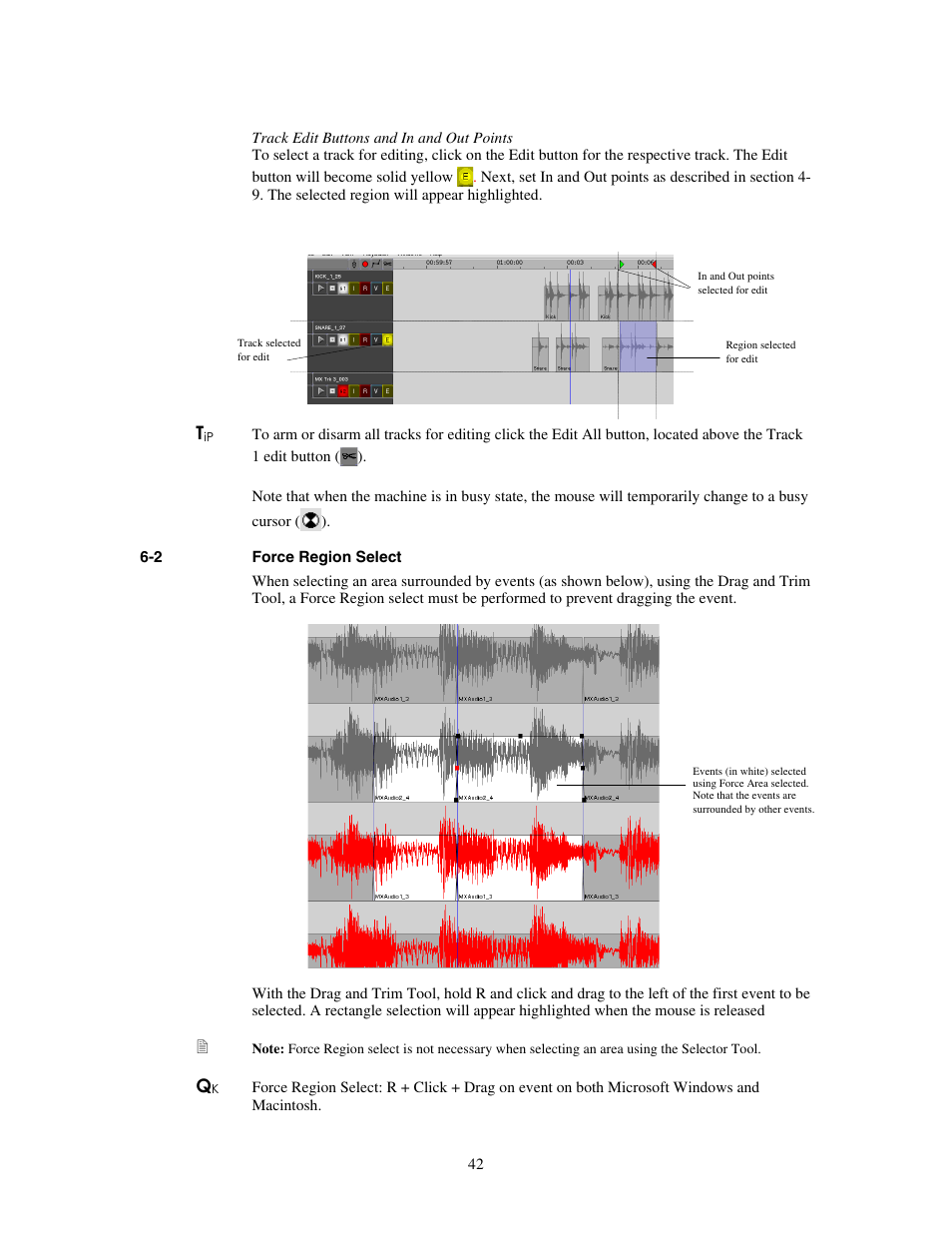 Force region select | Teac MX-View Version 1.0b1 User Manual | Page 42 / 92