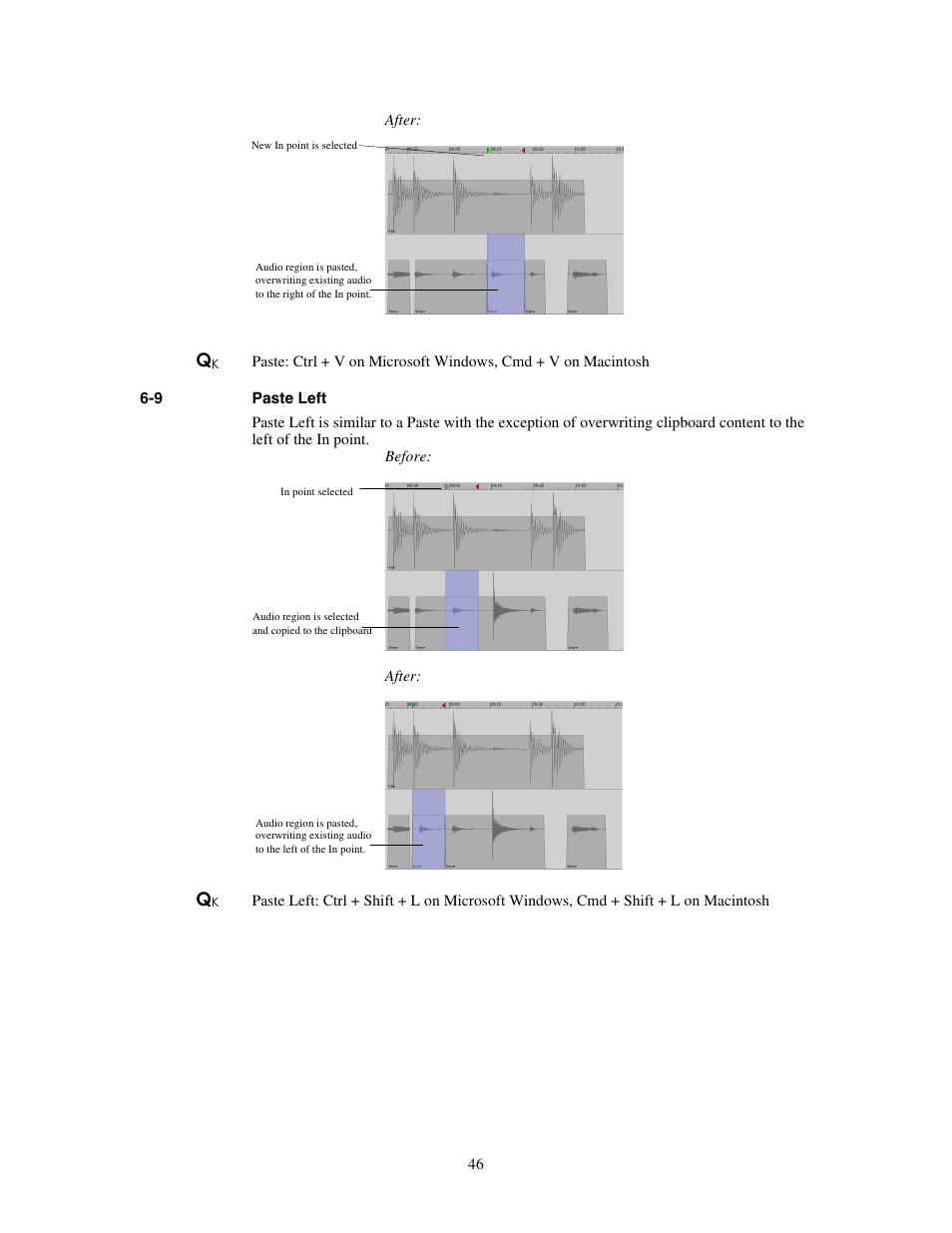 Paste left | Teac MX-View Version 1.0b1 User Manual | Page 46 / 92