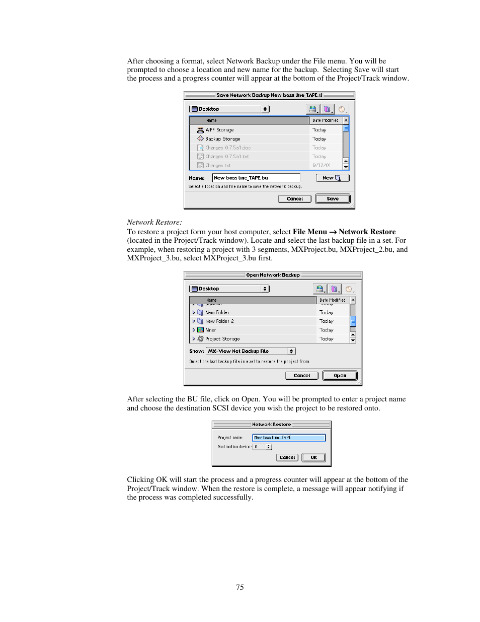 Teac MX-View Version 1.0b1 User Manual | Page 75 / 92