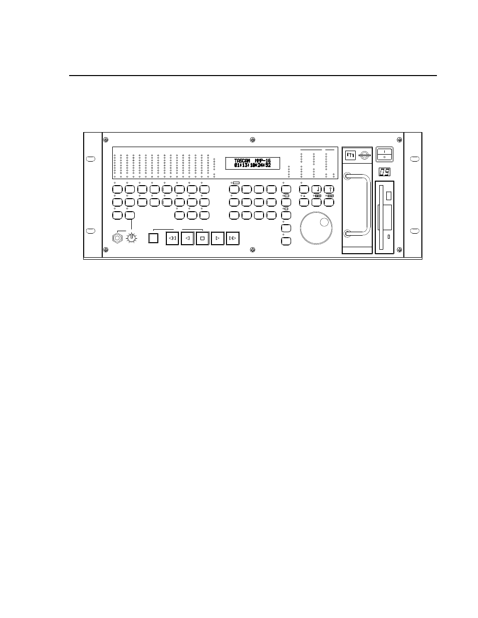 Chapter 1 general information, Mmp-16 introduction, Removable hard drive | Tascam, Mmp-16 | Teac MMR-16 v4.0 User Manual | Page 11 / 163