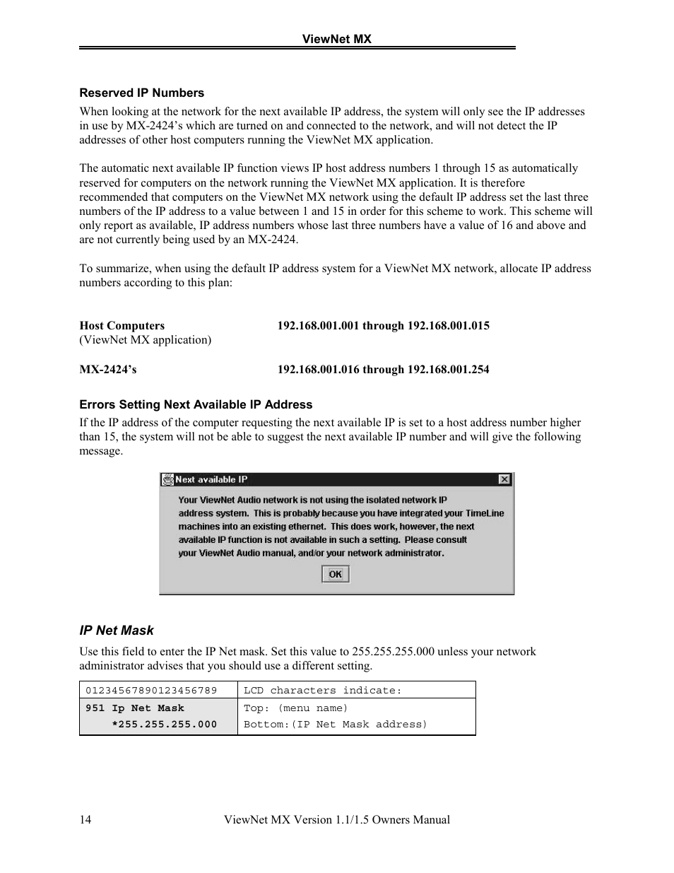 Teac MX-2424 v1.15 User Manual | Page 14 / 121