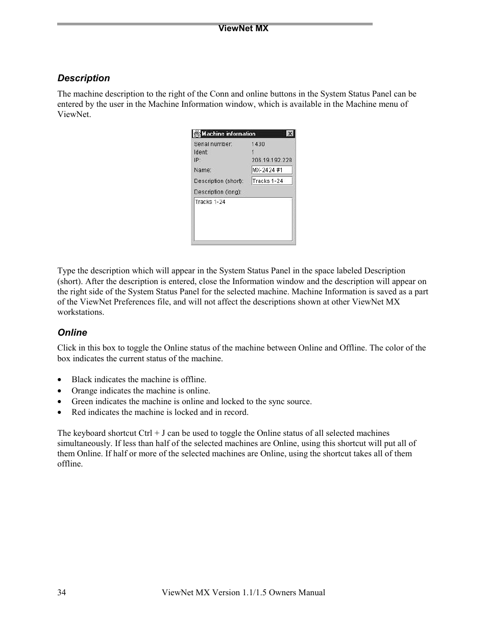 Teac MX-2424 v1.15 User Manual | Page 34 / 121