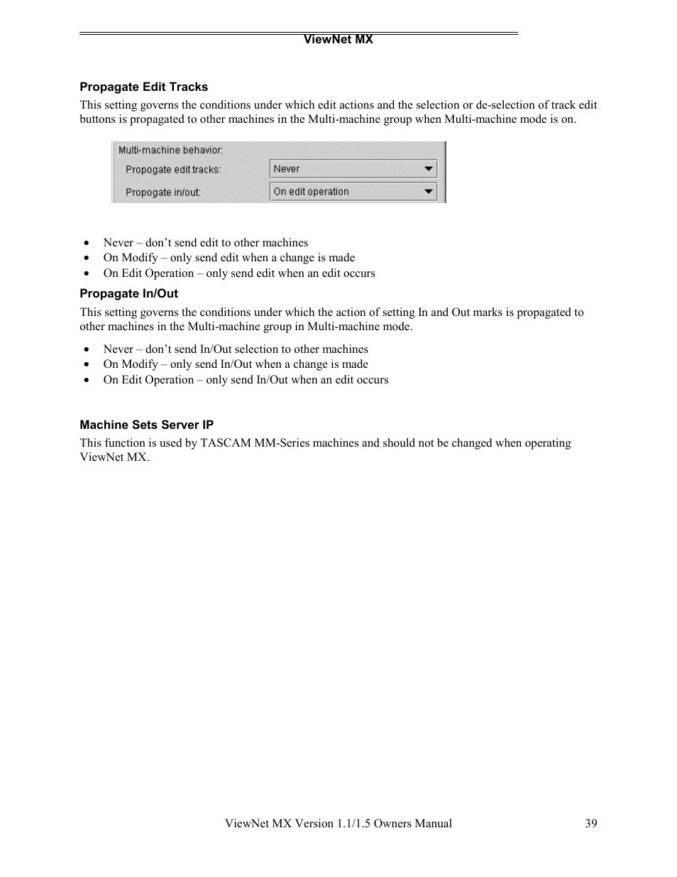 Teac MX-2424 v1.15 User Manual | Page 39 / 121