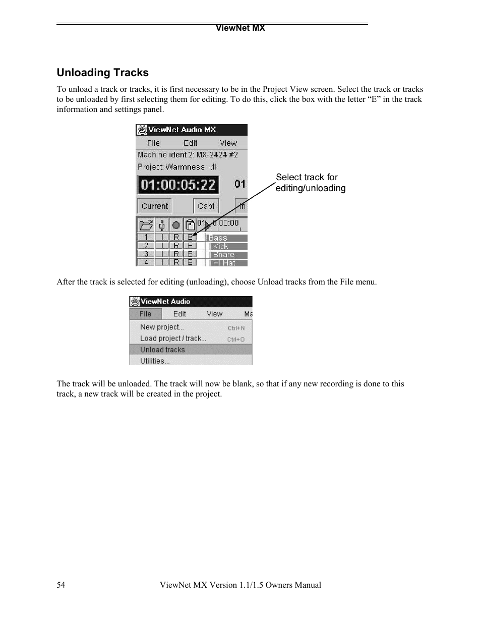 Teac MX-2424 v1.15 User Manual | Page 54 / 121