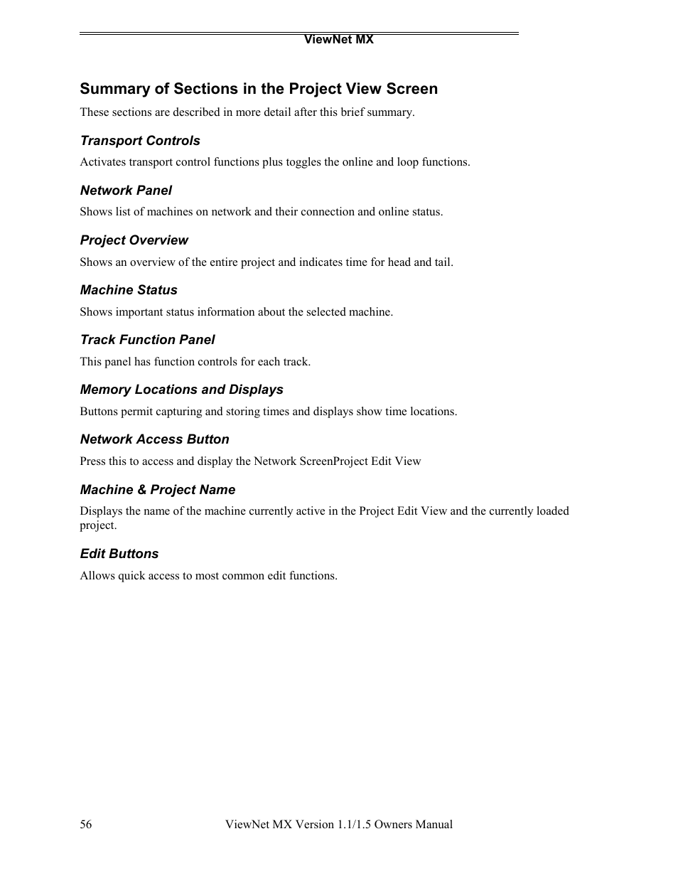 Teac MX-2424 v1.15 User Manual | Page 56 / 121