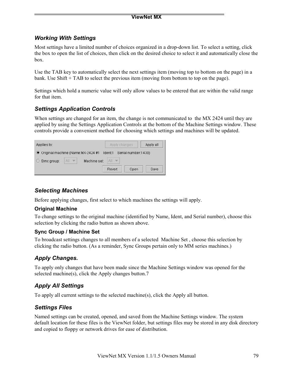 Teac MX-2424 v1.15 User Manual | Page 79 / 121