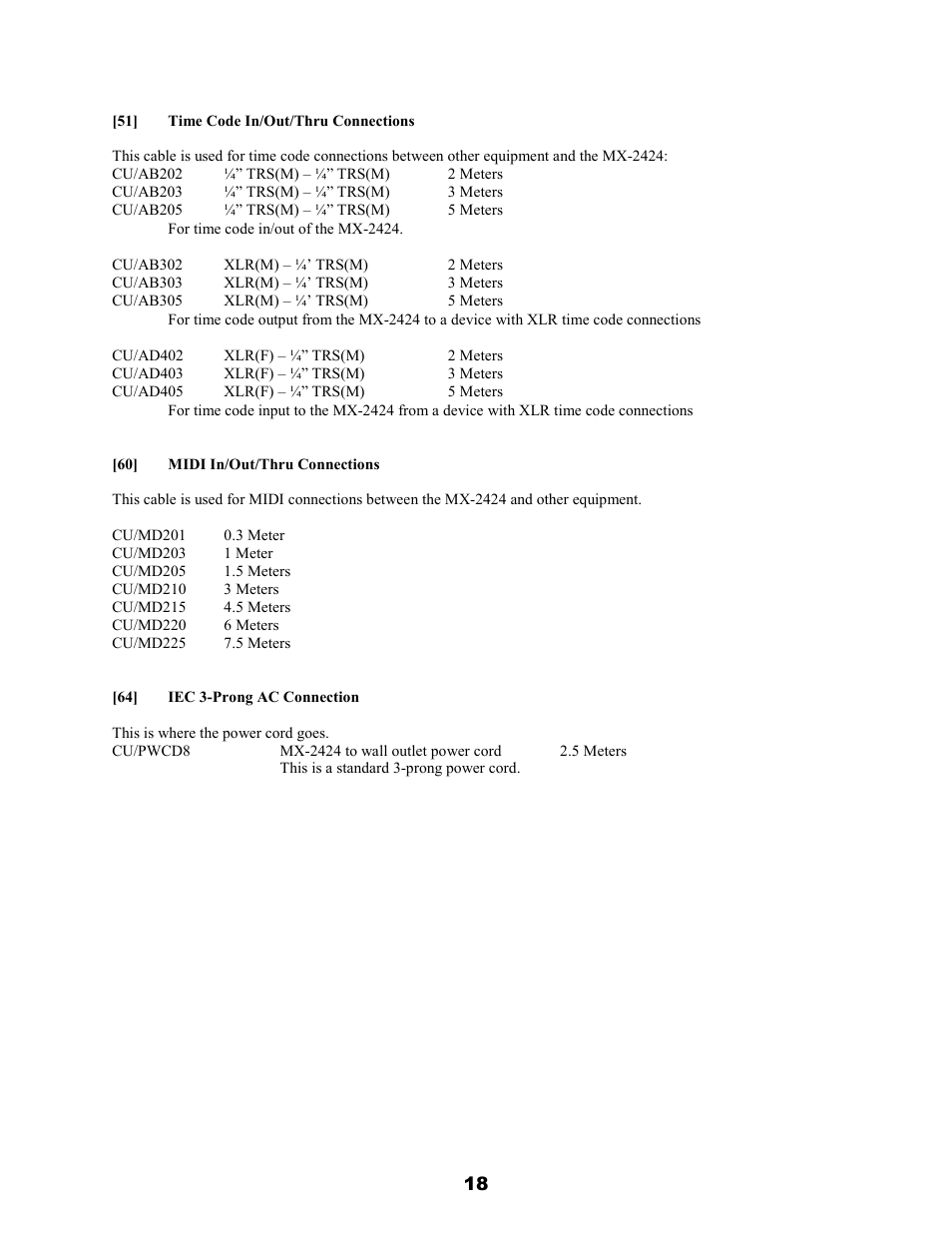 Teac MX-2424 v1.04 User Manual | Page 18 / 67