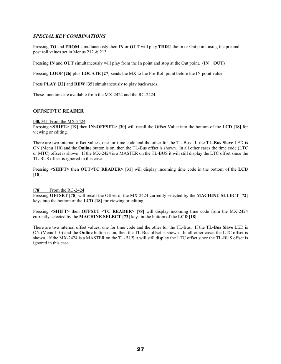 Teac MX-2424 v1.04 User Manual | Page 27 / 67