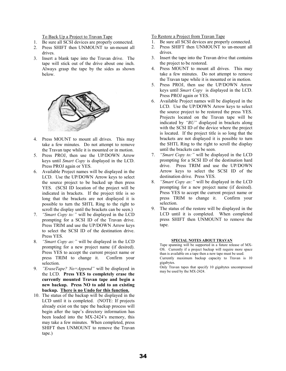 Teac MX-2424 v1.04 User Manual | Page 34 / 67
