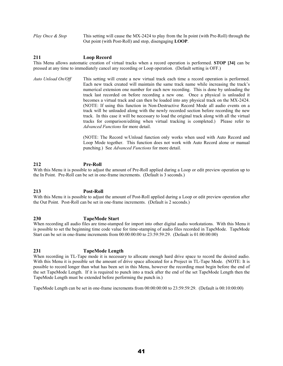 Teac MX-2424 v1.04 User Manual | Page 41 / 67