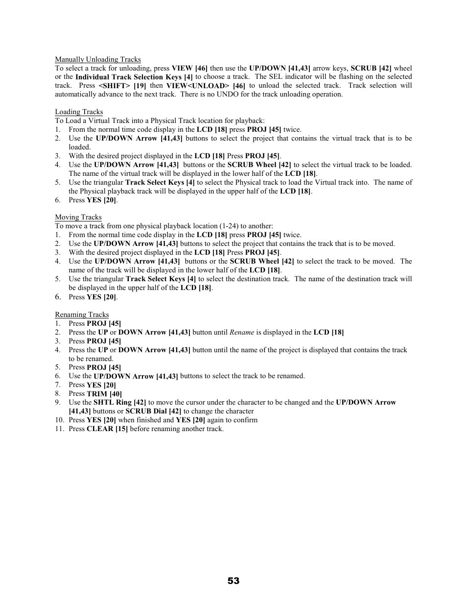 Teac MX-2424 v1.04 User Manual | Page 53 / 67