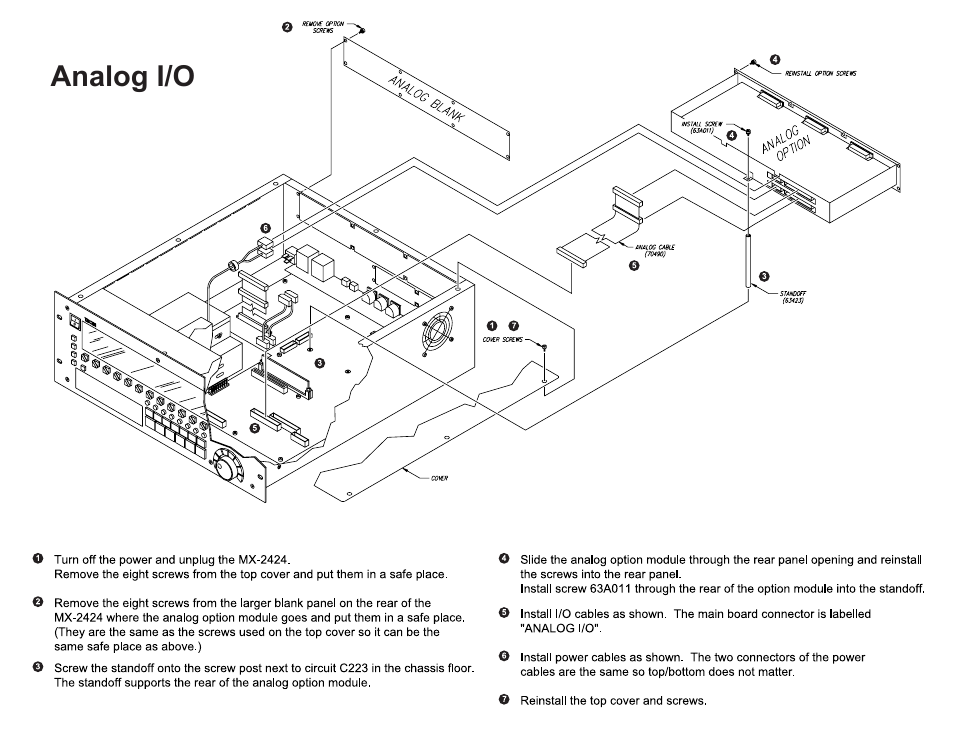 Teac MX-2424 Installation v1.00 User Manual | Page 2 / 4