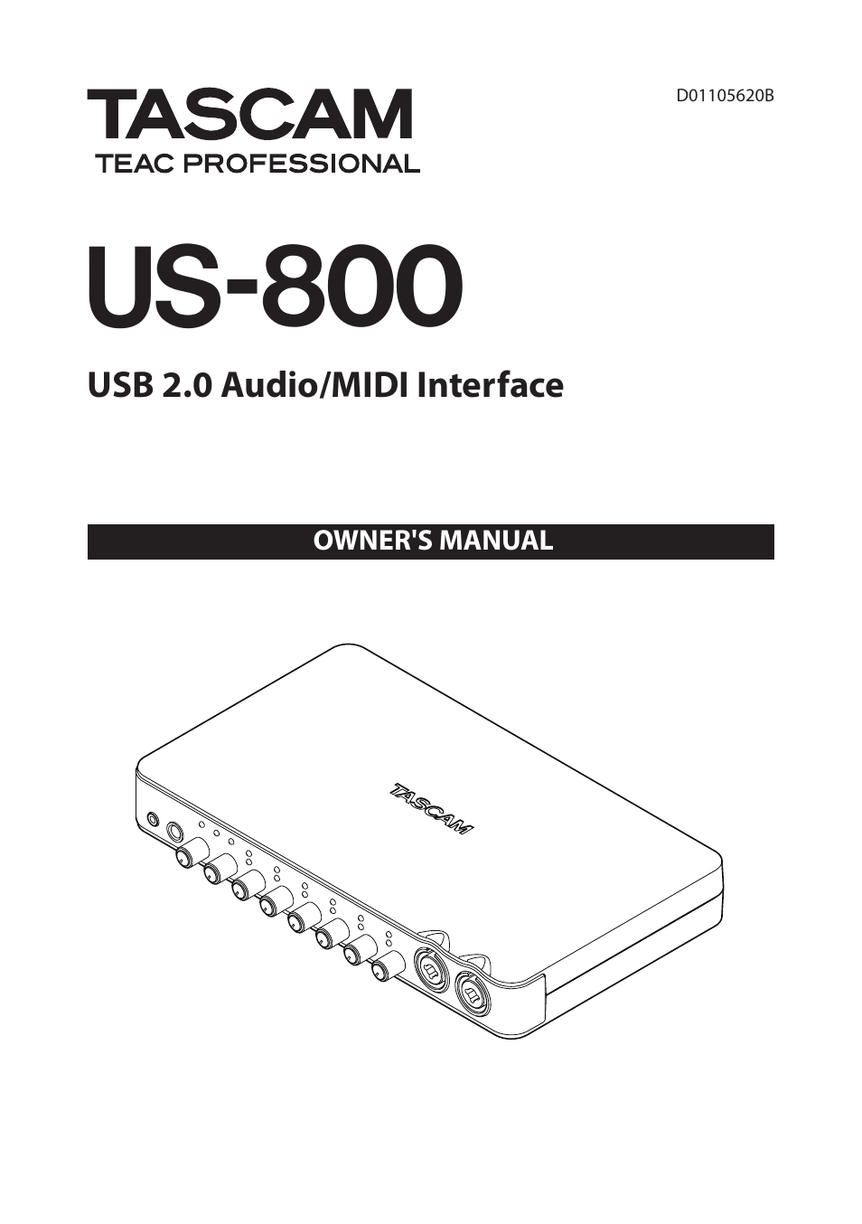 Teac US-800 User Manual | 40 pages