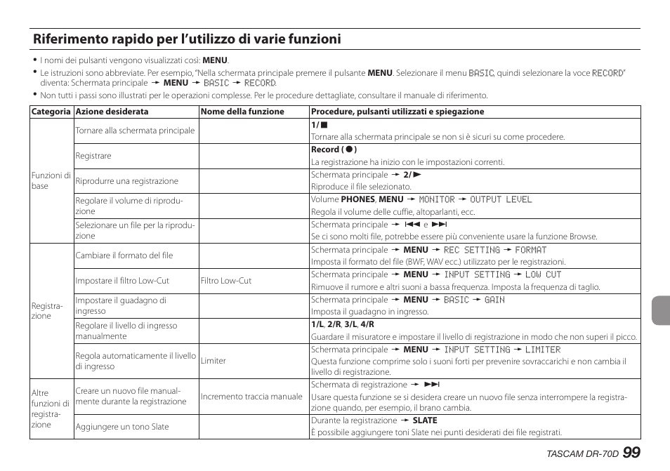 Teac DR-70D User Manual | Page 99 / 128